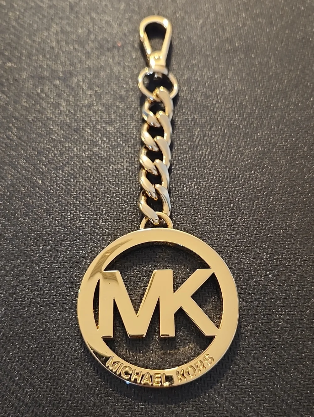 Michael Kors Large Bifold Passport Wallet w/Free MK Bag Charm